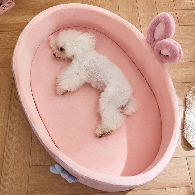 Detachable Pet Bed Pet Bed Detachable Washable Dog Sleeping Bed Soft Comfortable Warm Cat Bed for Four Seasons Soft Pet Bed