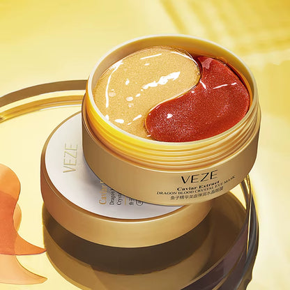 60Pcs Gold Crystal Collagen Eye Mask Beauty Moisturizing Firming anti Dark Circles Eyes Bags Removal Eyes Care Eye Patches