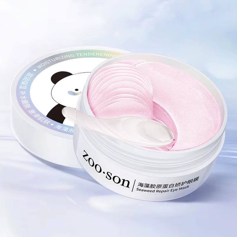 60Pcs Gold Crystal Collagen Eye Mask Beauty Moisturizing Firming anti Dark Circles Eyes Bags Removal Eyes Care Eye Patches