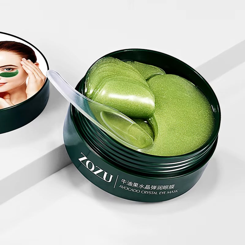 60Pcs Gold Crystal Collagen Eye Mask Beauty Moisturizing Firming anti Dark Circles Eyes Bags Removal Eyes Care Eye Patches