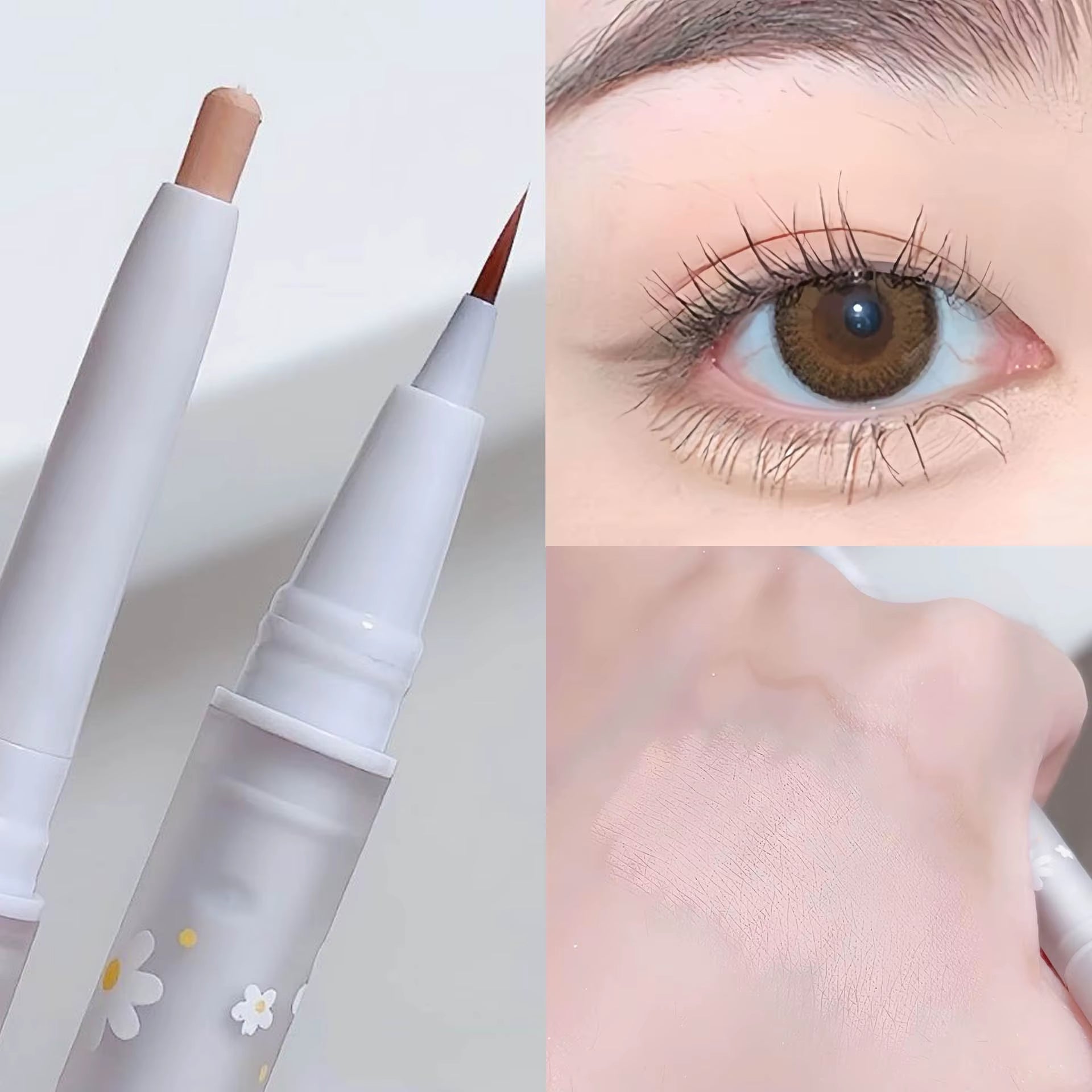 Glitter Diamond Eyeliner Pencil Highlighter  Makeup Beauty Female Cosmetic Korean Make Up