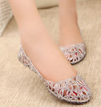 Plastic Hollow Sandals