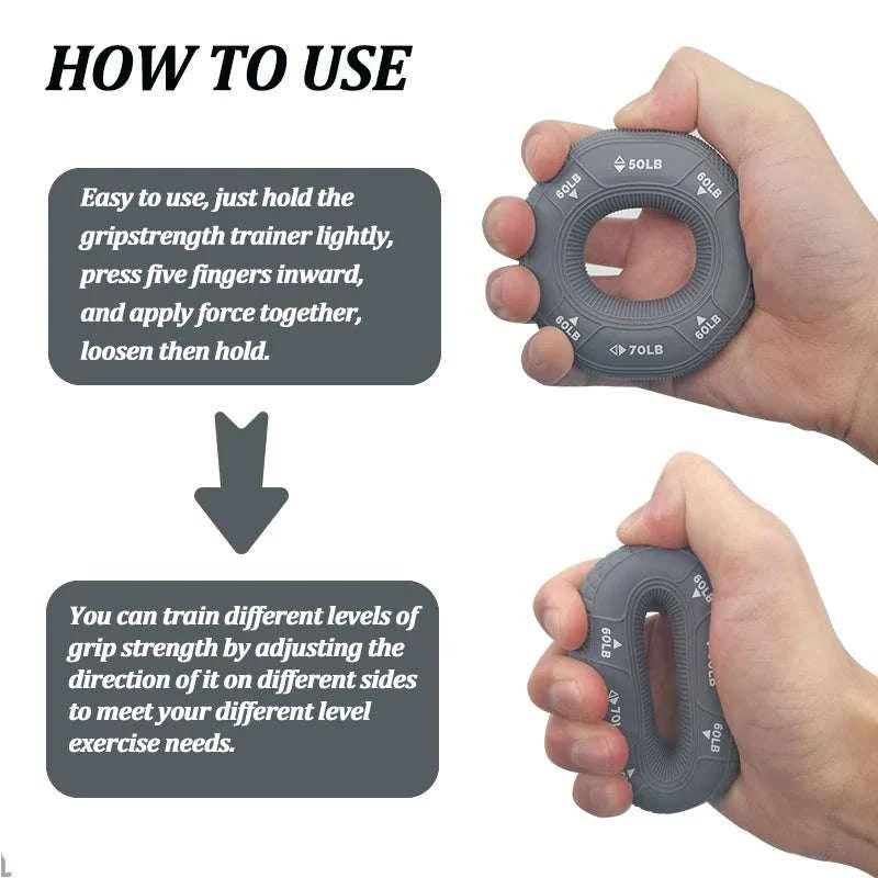 Silicone Adjustable Hand Grip