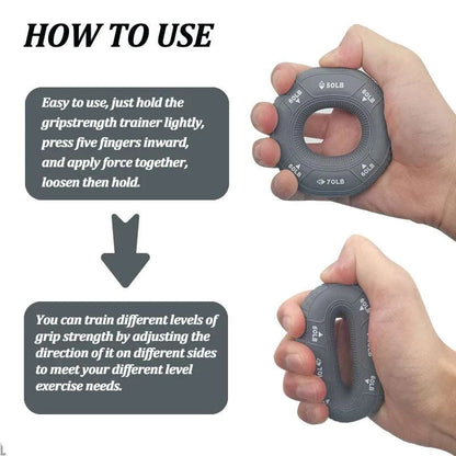 Silicone Adjustable Hand Grip