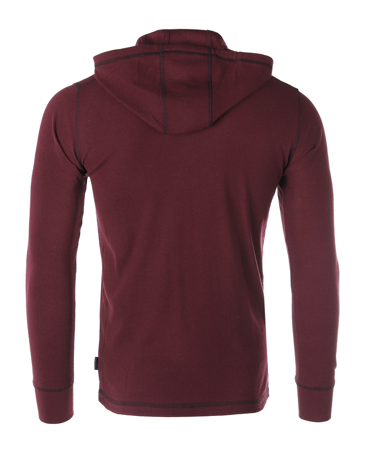 ZIMEGO Mens Vintage Thermal Long Sleeve Lightweight Fashion Hooded Henley-4