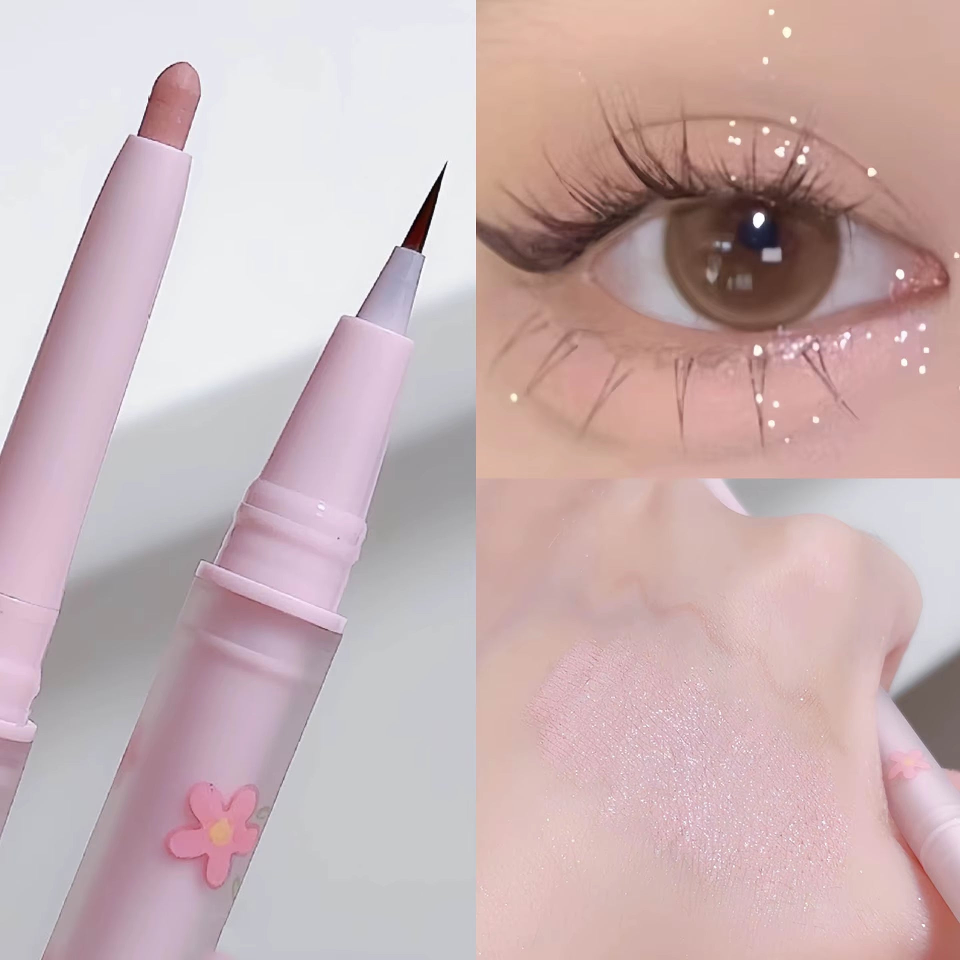 Glitter Diamond Eyeliner Pencil Highlighter  Makeup Beauty Female Cosmetic Korean Make Up