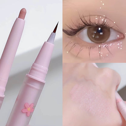 Glitter Diamond Eyeliner Pencil Highlighter  Makeup Beauty Female Cosmetic Korean Make Up