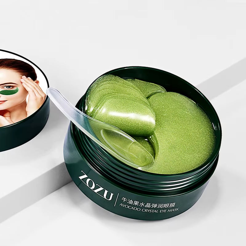 60Pcs Gold Crystal Collagen Eye Mask Beauty Moisturizing Firming anti Dark Circles Eyes Bags Removal Eyes Care Eye Patches