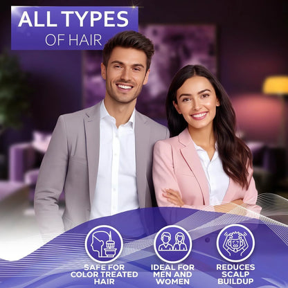 Hard Water Shampoo and Conditioner Set Sulfate Free Hair Care Products For