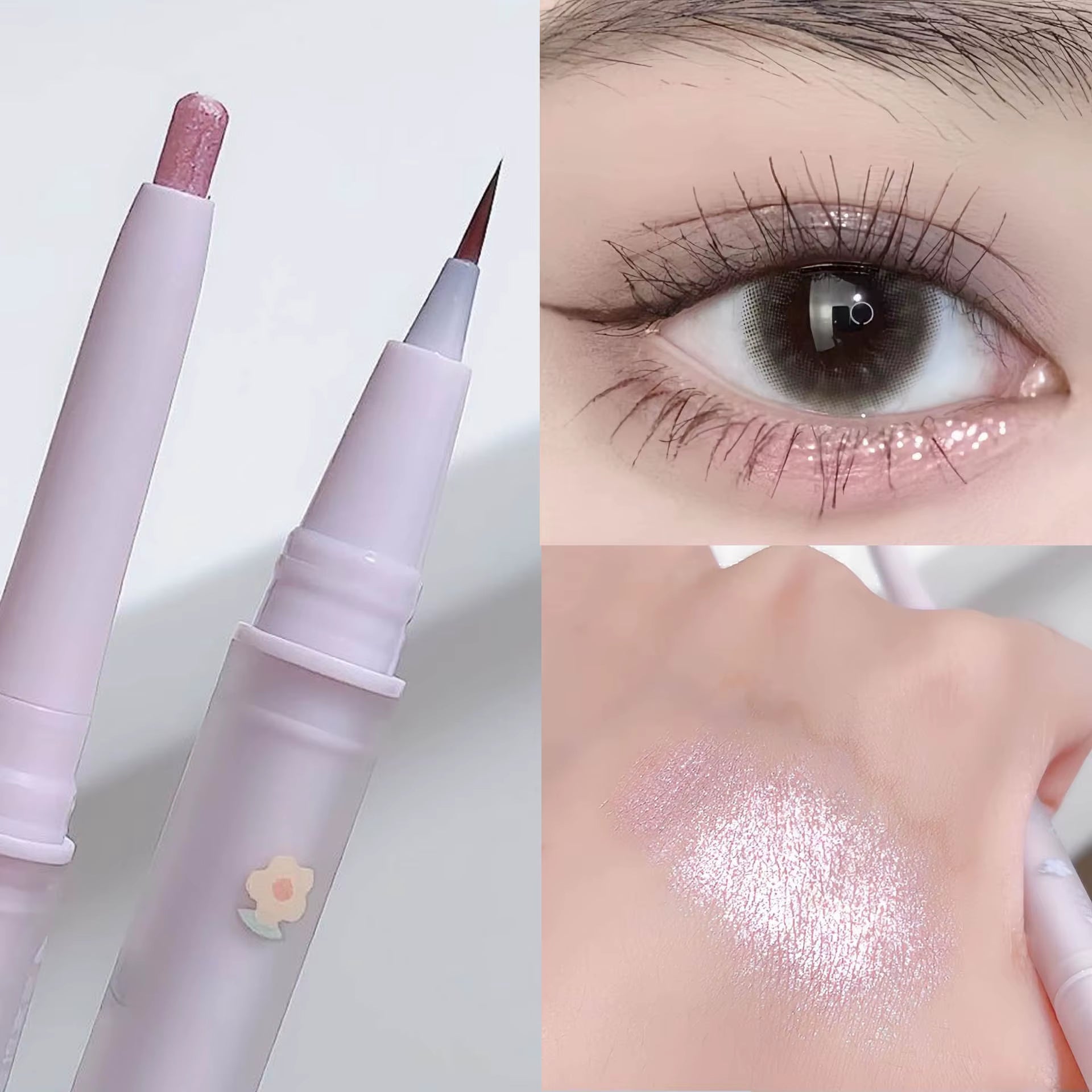 Glitter Diamond Eyeliner Pencil Highlighter  Makeup Beauty Female Cosmetic Korean Make Up