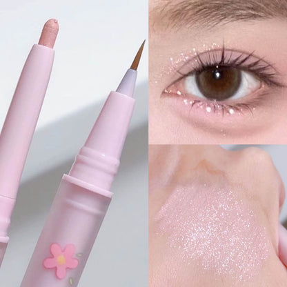 Glitter Diamond Eyeliner Pencil Highlighter  Makeup Beauty Female Cosmetic Korean Make Up