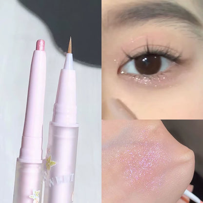 Glitter Diamond Eyeliner Pencil Highlighter  Makeup Beauty Female Cosmetic Korean Make Up
