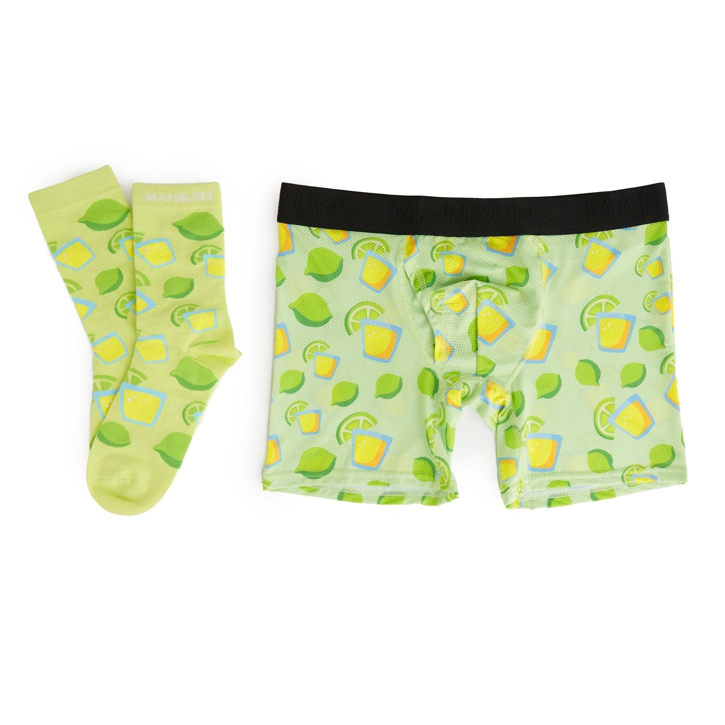 Men's Tequila Boxer Brief Underwear and Sock Set-0